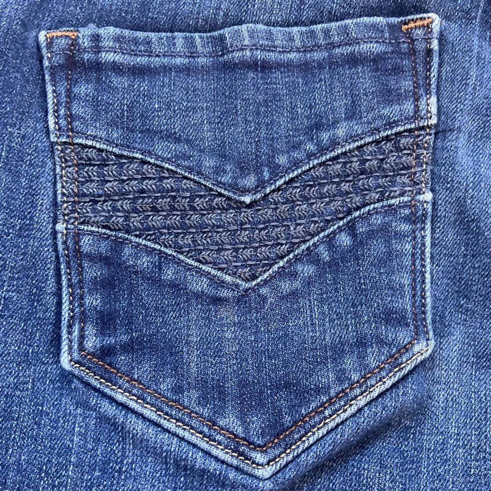 Levis Demi Curve Classic Jeans Womens 6/28‎ Dark Wash Cropped Straight Leg Denim - Picture 7 of 12